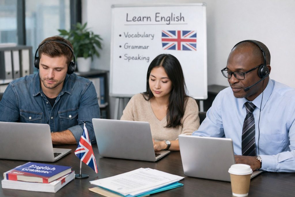 Formation en anglais pour demandeur d’emploi, étudiant et salarié.