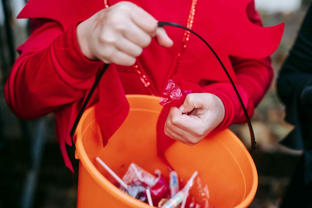 Trick and treat.