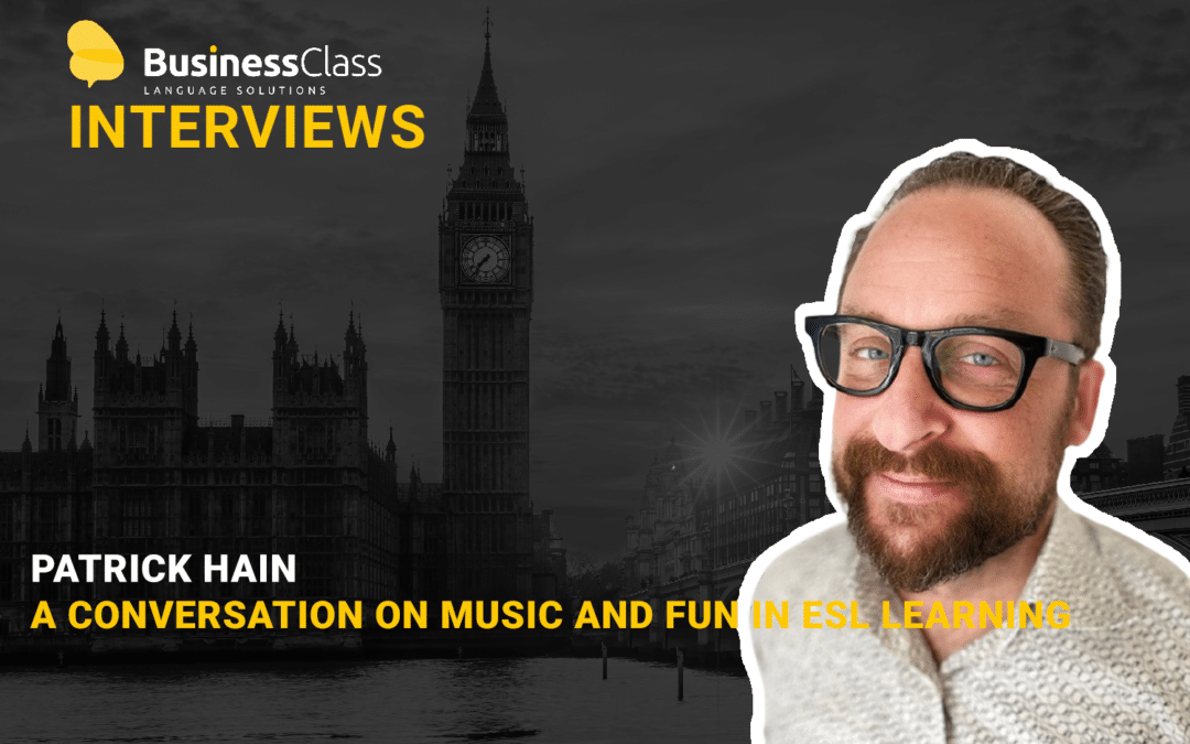 Ep.8: Patrick Hain : A Conversation on Music and Fun in ESL Learning