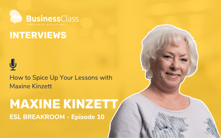 ESL BREAKROOM ep.10 – How to Spice Up Your Lessons with Maxine Kinzett